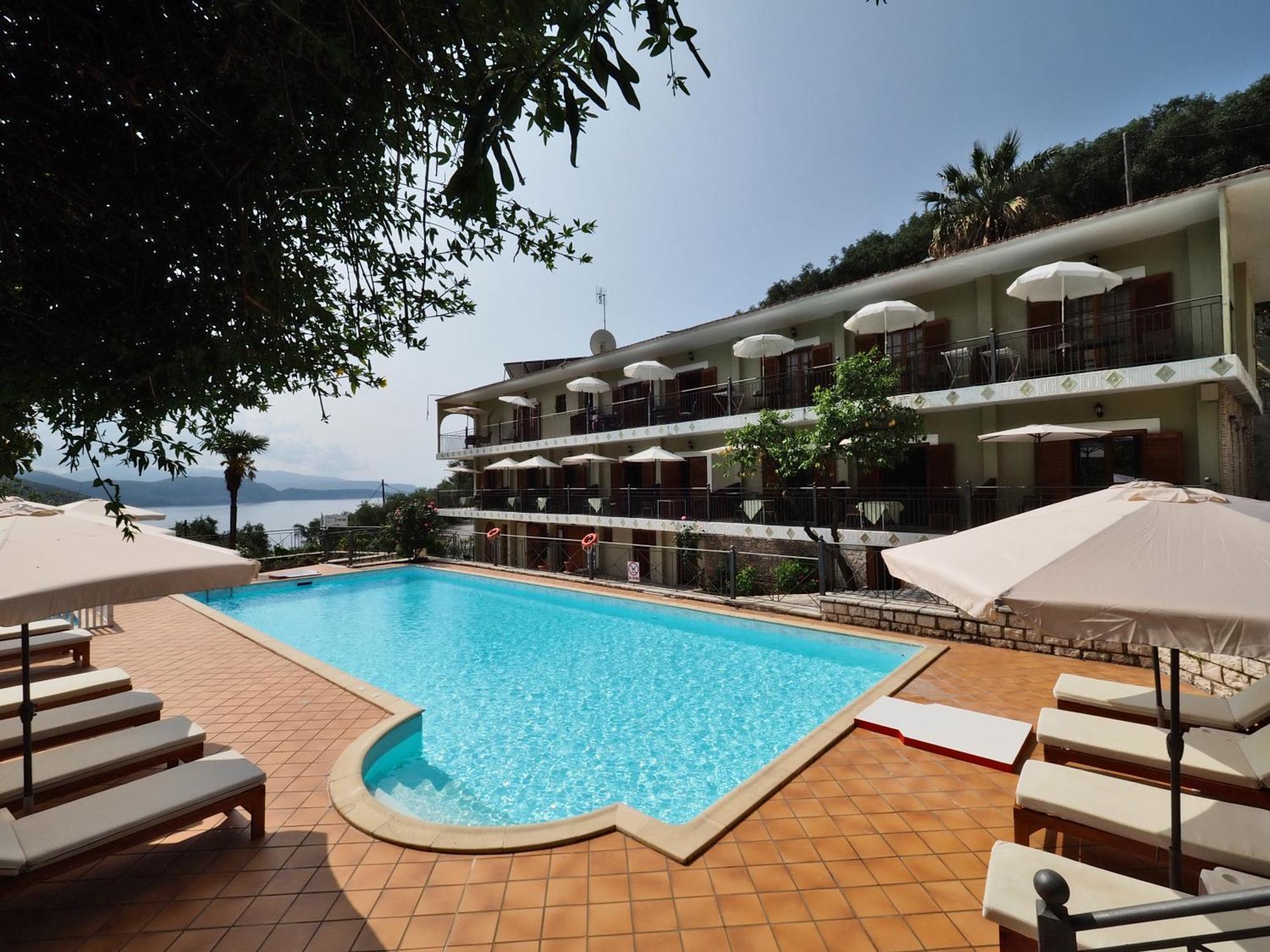 Bella Vista Hotel Studios & Apartments Parga Eksteriør billede