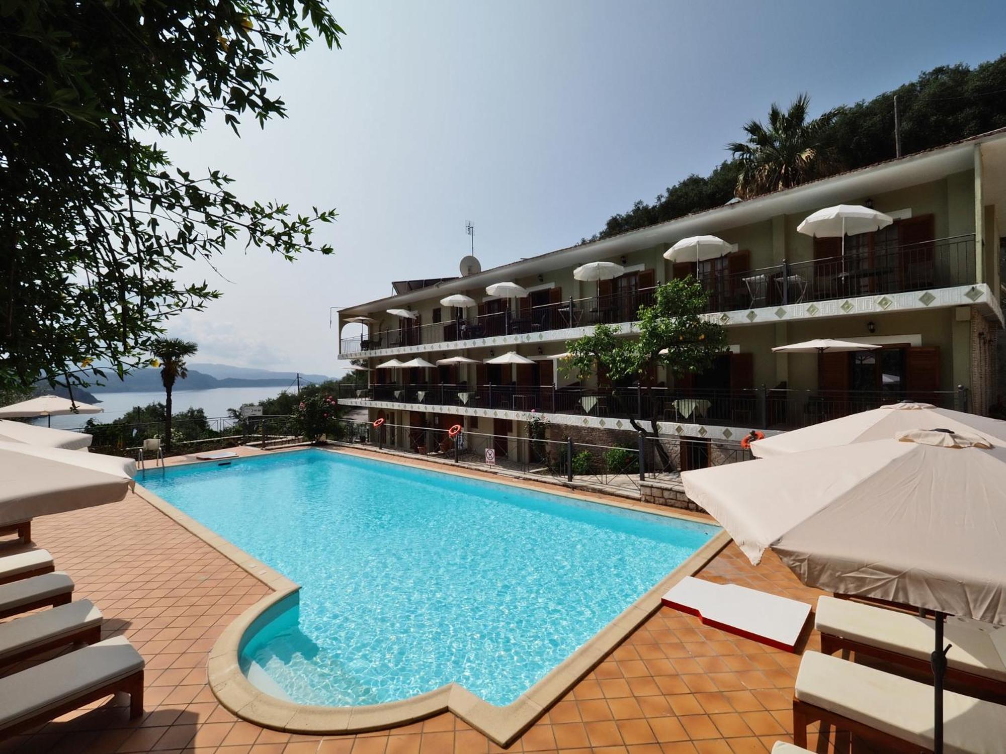 Bella Vista Hotel Studios & Apartments Parga Eksteriør billede